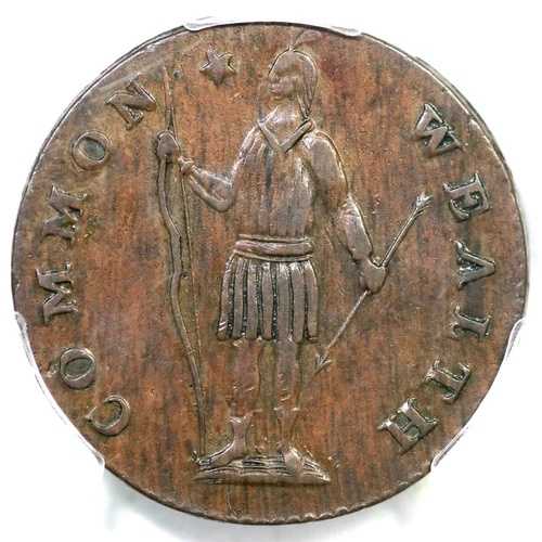 1788 R 8-C R-3 PCGS AU 55 期 マサチューセッツ セント コロニアル銅貨 1セント 470,360円