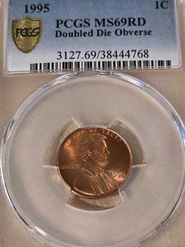 1995年セント PCGS MS69RD DDO。美しい宝石。素晴らしい外観と輝き