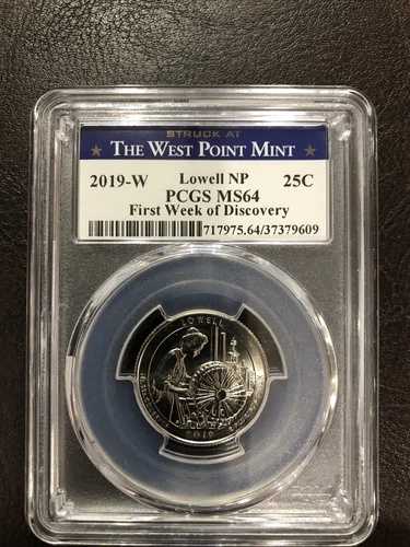 2019-W ローウェル NP PCGS MS64 初週発見!希少!完璧な状態で入手困難