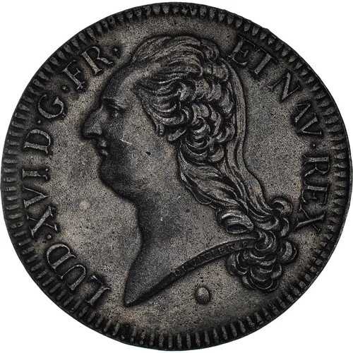 [#971227] コイン、フランス、ルイ 16 世、エクア、1786、エッサイ ユニフェイス、AU(55-58)、銀色 413,325円