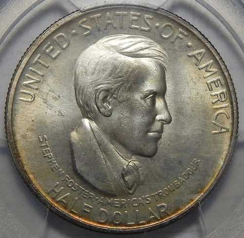 1936年 PCGS MS67 シンシナティ ハーフダラー シルバー 記念品