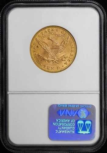 1893年 イーグル - モットー 10ドル NGC MS63