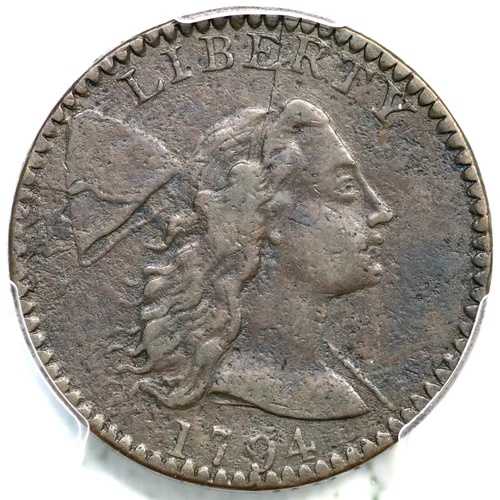 1794 S-35 R-5 PCGS VF 詳細 リバティキャップ ラージセントコイン 1セント