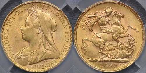 1899年パース・ソブリン - PCGS MS63|WORLD RESOURCE【QUEEN店】