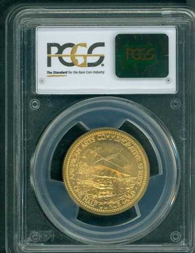 1982年 フランク・ロイド・ライト記念アメリカンアート 1/2オンス 金メダル PCGS MS66