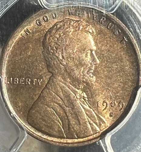 1909-S VDB リンカーン ウィート セント PCGS MS63RB キーデート