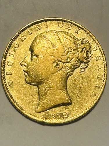 1872/1M ソブリン AU50/UNC rev Shield 374K|WORLD RESOURCE【QUEEN店】