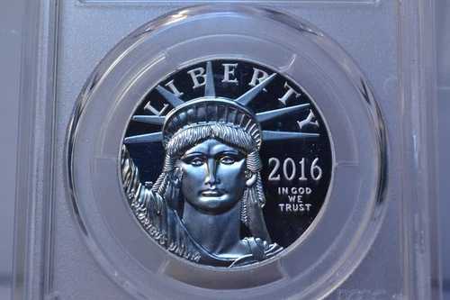 2016-W 100ドル 自由の女神像 1/188 PCGS PR70 DCAM 1オンス .9995 ファインプラチナ