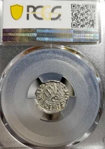 ラドゥ1世(1377-1383年). 銀ドゥカット. ワラキア. ヴラドの祖父. PCGS AU 53
