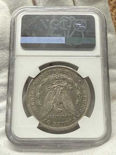 1892-S モーガン シルバー ダラー $1 NGC AU 53 美しいコイン!