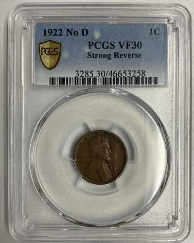 1922年 ノー・D・ストロング・レヴ・リンカーン・セント、VF30 PCGS｜WORLD RESOURCE【QUEEN店】