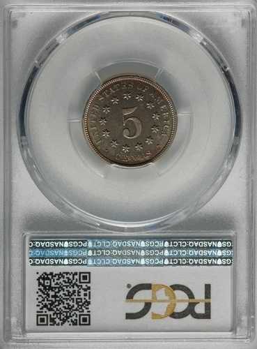 1872年 PCGS PR66CAM 5C カメオ シールド ニッケル｜WORLD RESOURCE【QUEEN店】