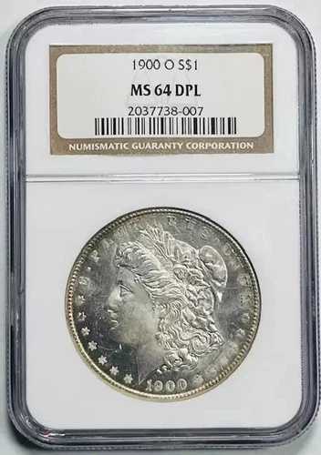1900 O モルガン銀貨 NGC MS-64 DPL