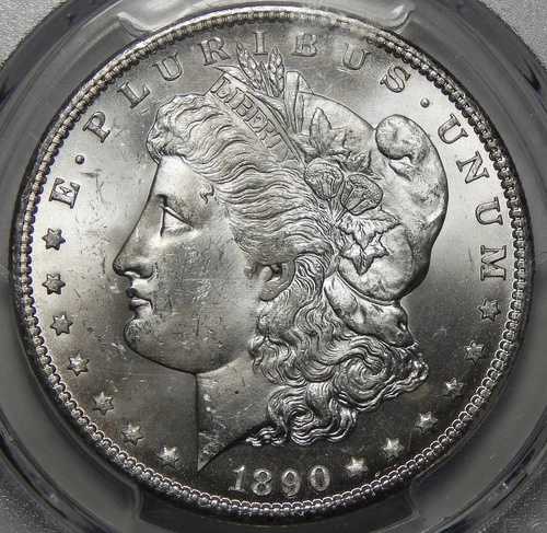 1890-CC PCGS MS63+ モルガン・ダラー