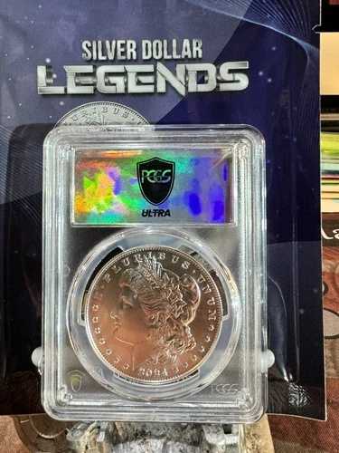 インフィニティラベル??2024 PCGS ウルトラブレイクス MS70 モーガンシルバーレジェンド -限定10枚