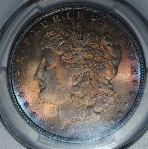 1879年 モルガン銀貨 PCGS MS66