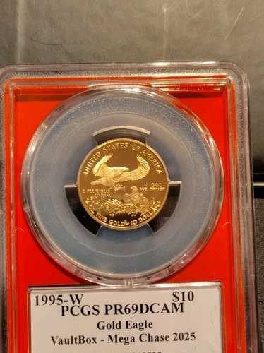 1995年 W ゴールド 10ドル アメリカンイーグル 1/4オンス プルーフコイン PCGS PR 69 DCAM|WORLD RESOURCE【QUEEN店】