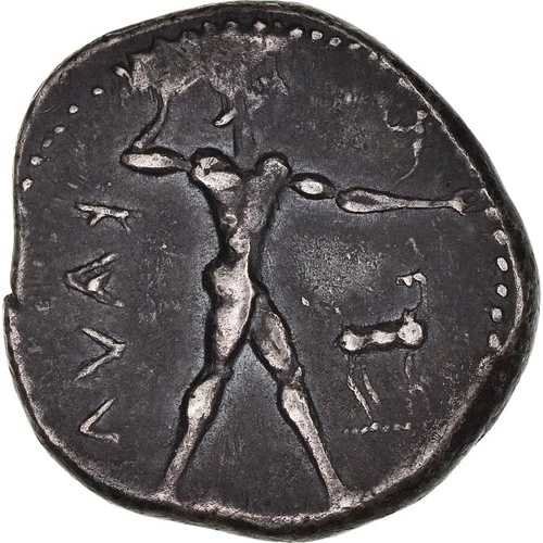 [#868752] Bruttium、Stater、ca.紀元前 475 ～ 425 年、カウロニア、シルバー、オーストラリア、SNG-ANS:177