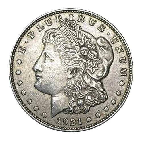 1921 年モルガン銀貨。