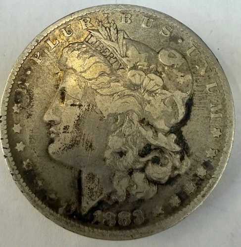 1883-O モルガン・ダラー流通ミントステート90%銀1ドル米国コイン