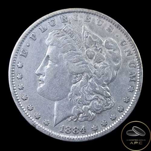 1884年モルガン・ダラー 90%銀貨 同梱配送