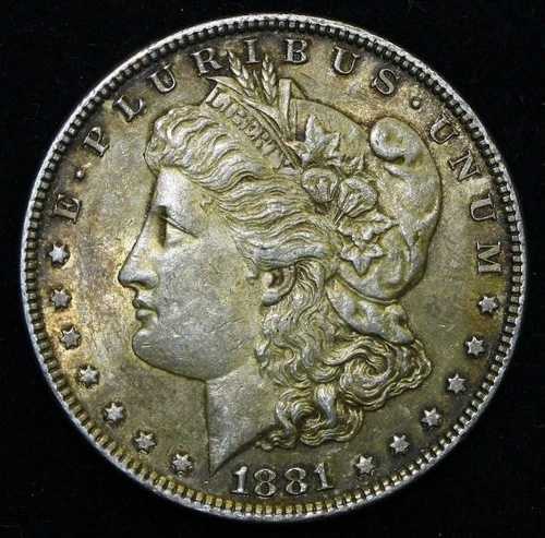 1881年 1ドルモルガン銀貨 ~ 未流通品 #S2