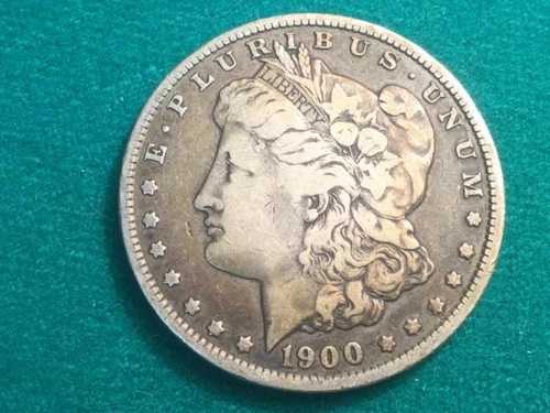 1900-O モルガン銀貨（良好な状態）