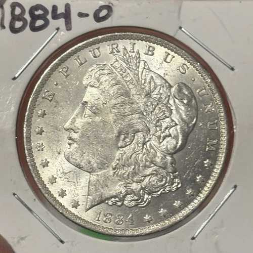 米国 1884-0 モルガン高品位銀貨