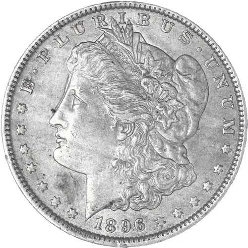 1896年（P）モルガン銀貨エクストラファインXF（写真参照）C447