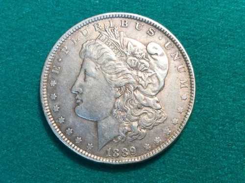 1889年製 モルガン銀貨 非常に良好な状態