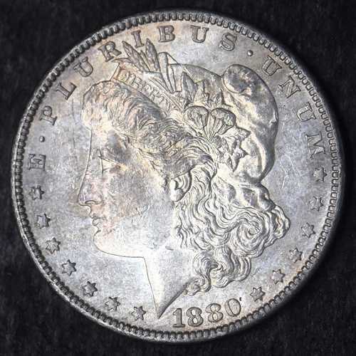 1879-S トーン加工「ハイグレード」モルガン銀貨 $1- COINGIANTS -