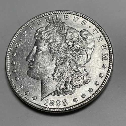 1898年 モルガン銀貨 ブリリアントアンサーキュレート 詳細