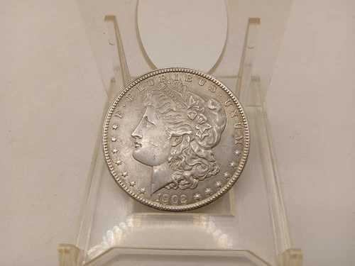 1902-O モルガン銀貨 * 良品 * 細部まで良好