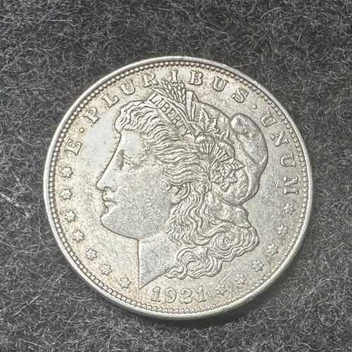 1921年 モルガン・ダラー AU 90% 銀 1ドル US コイン コレクターズアイテム