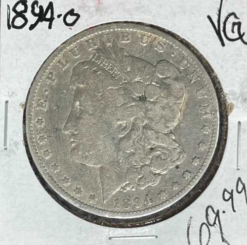 1894-O モーガン シルバードル - VG ~ 良品 ~ 銀90% 38,610円
