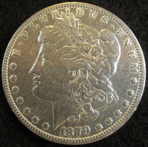 1879年 モルガン銀貨 非常に良好な状態 64243