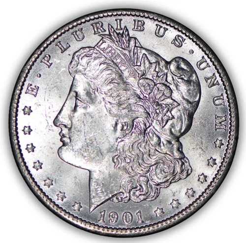 1901-O モルガン銀貨 ~ 未流通 38,610円