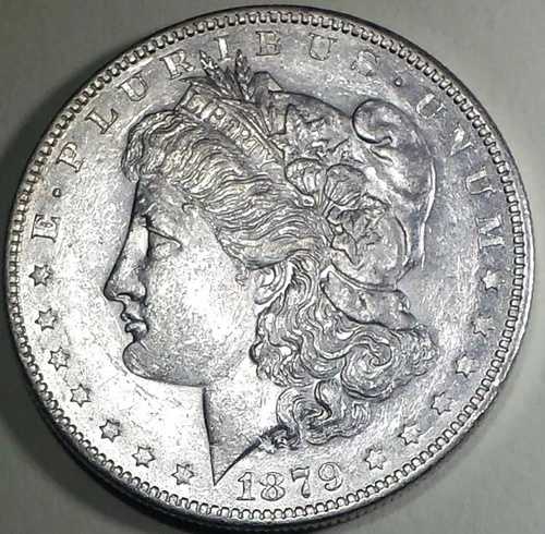 1879 - O モルガン銀貨 - ** CHAU **
