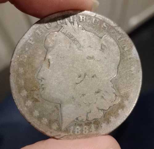 1884年モルガン銀貨