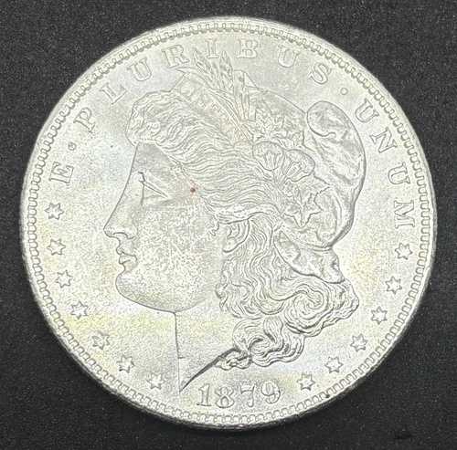 1879-S モーガン シルバー ダラー、チョイス ジェム BU コンディション、ブラスト ホワイト、超美品!