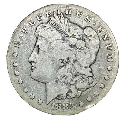 1883-S モルガン・ダラー VAM10 DDO ダブルデイト 90% シルバー 1ドル US コイン レア #563 40,040円