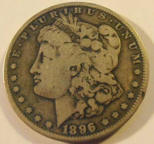 1896年 S モルガン銀貨 (96SAC1) 送料無料