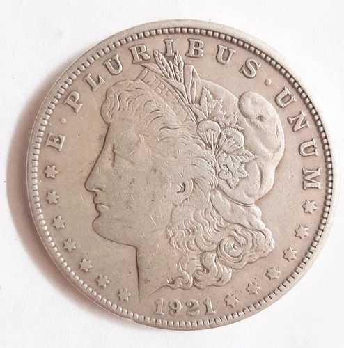 1921-S 1ドルモルガン銀貨