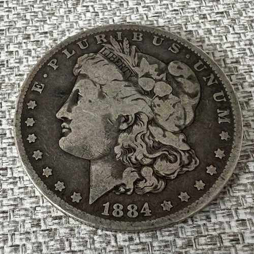 1884年モルガン銀貨（O）