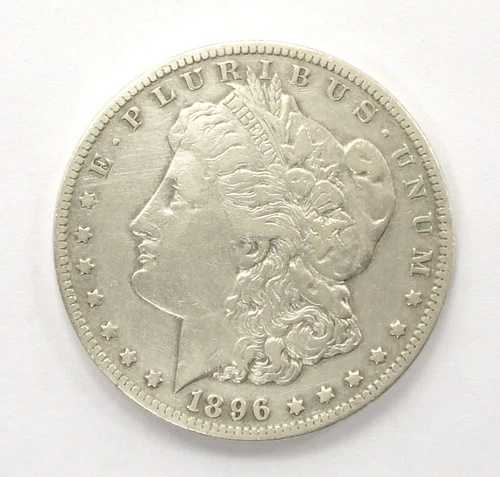 1896-O モルガン銀貨シリーズ、非常に良好な状態 (lt5)