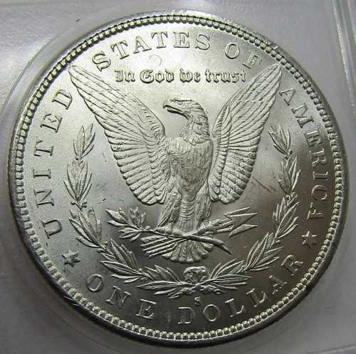 1879年 S 米国 モルガン銀貨 1ドル