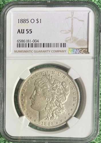 1885年製 非常に美しいスラブコイン *** モルガン・ダラー *** 写真をご覧ください! #7748