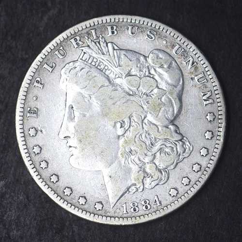 1884-S モルガン銀貨 1ドル - COINGIANTS -