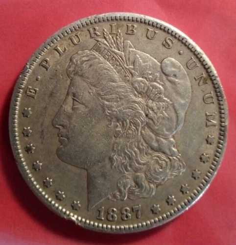 1887-S 非常に美しいコイン *** モルガン・ダラー *** 写真をご覧ください! #8083
