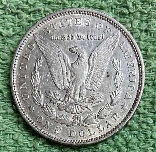 1891-P 非常に素晴らしい高品位 *** モルガン・ダラー *** 写真をご覧ください! #7033